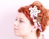 Bohemian Wedding Headpiece Boho Headband Hippie headband Fairy Headband Woodland Crown Fairy Crown Whimsical headband Starfish headband