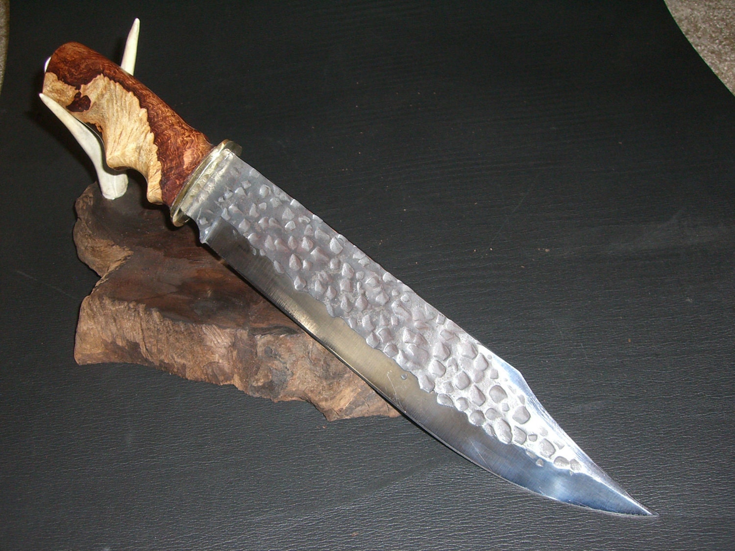 Hammer 17 Bowie Knife with Sunburst by CameronCustomCutlery