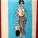 Uncut Printed Pedal Pushers, shorts and blouse pattern 4787