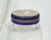 Purple Peyote Stitch Tea Light Cozy