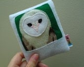 Barn Owl Aw Snap Plush Polaroid