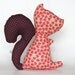 Aromatherapy Stuffed Animal, SQUIRREL: Handmade Scented Toy Peaceful and Calming