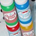 Printable 4 oz. Bubble Bottle Labels - Little Man Party Collection