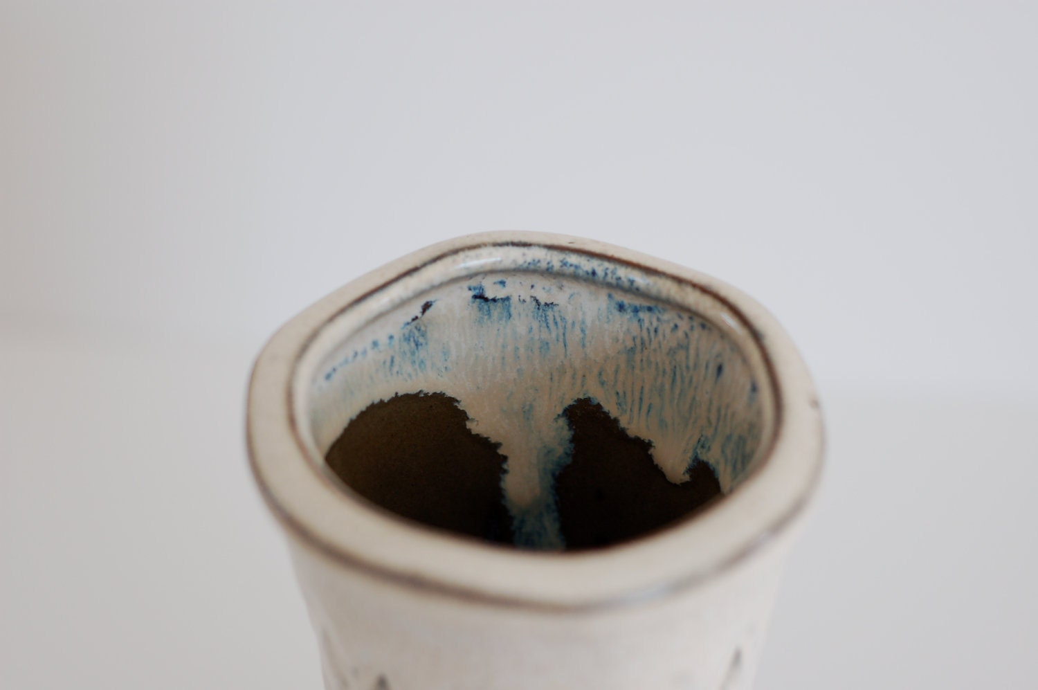 Vintage Ceramic Cream Vase