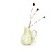 Vintage Light Green Ceramic Pitcher