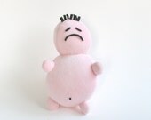 Plush Pink Doll Kids Toy Cute Worry Dolly