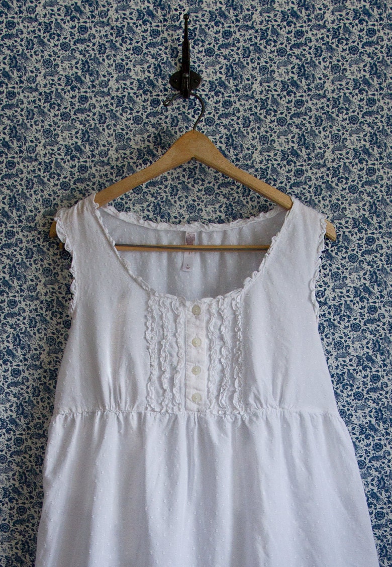 Long Walk by the Beach Vintage Dress