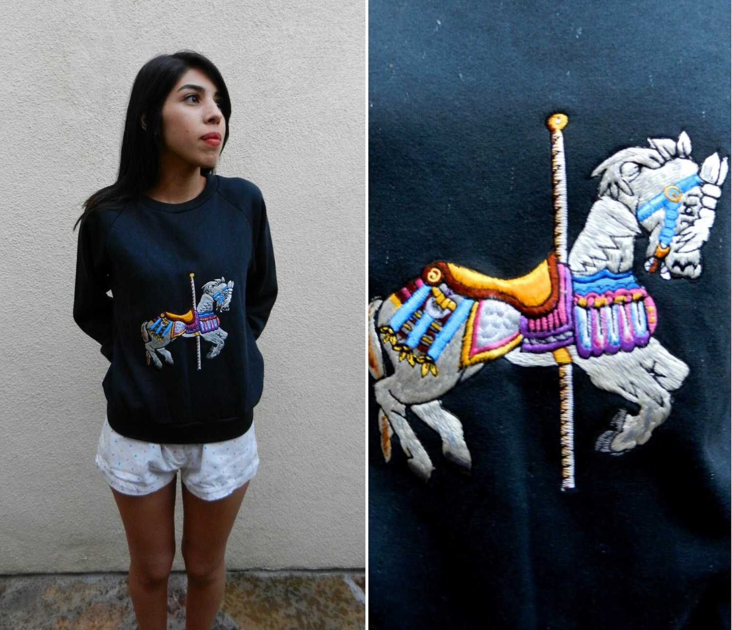 Carousel Horse Sweater