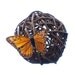 Rustic Wedding Pomanders Decoration Butterfly Country Romantic Bohemian Shabby Chic Spring Bride Fairytale Orange Photo Prop Photograph 3