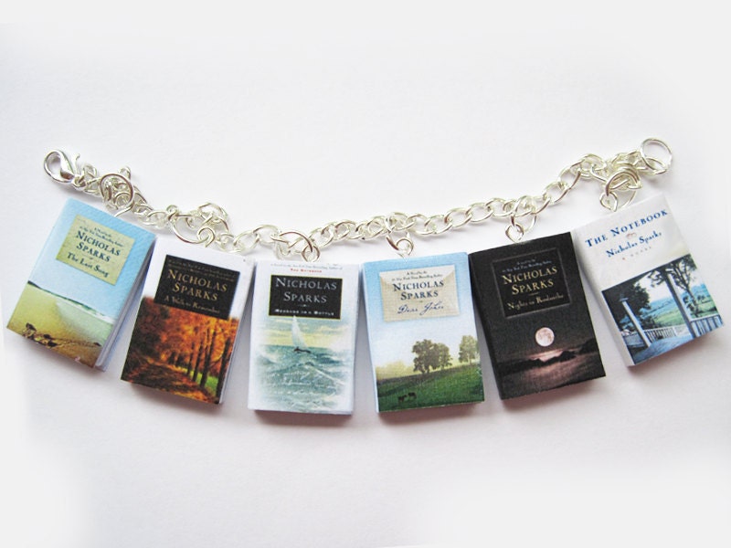 Nicholas Sparks Book Bracelet