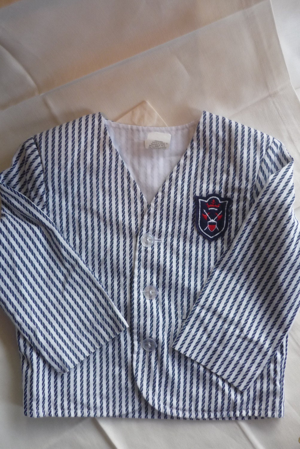 ON SALE....Great Vintage Toddler Boys Nautical Jacket