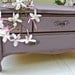 Upcycled Vintage / Music Box / Jewelry Box / Handpainted / Lavender/ Romeo and Juliet