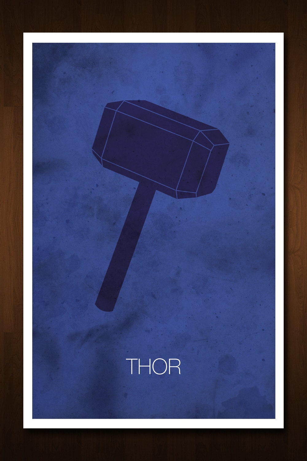 Thor Avenger Art Print - Poster Inspired by the Comic Book and Film 'The Avengers' - 11x17