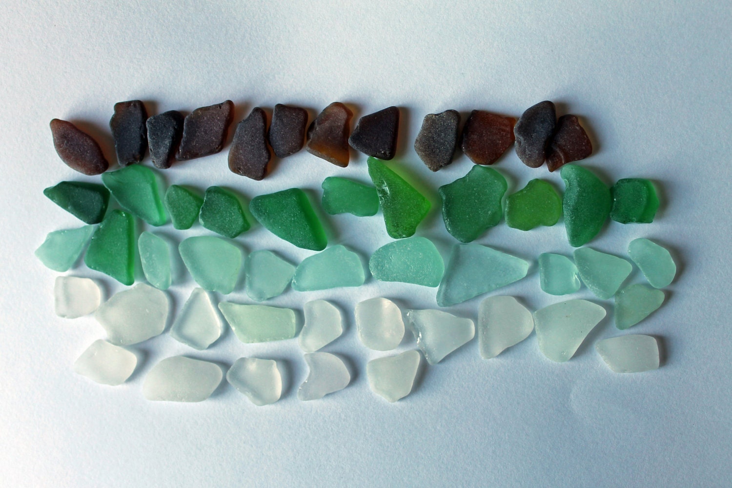 Sea Glass - 50 Random Color Pieces