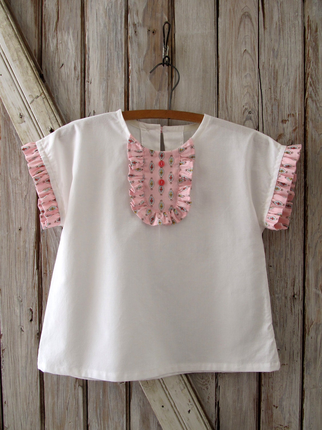 Peggy Sue - Ruffle Top and Dress Pattern - Girl's Sewing Pattern. Toddler Dress Pattern. Sizes 2-10
