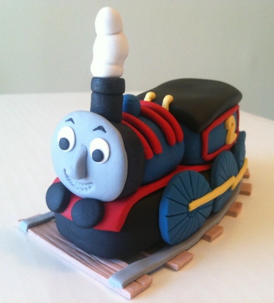 Edible Thomas The Train Cake Topper