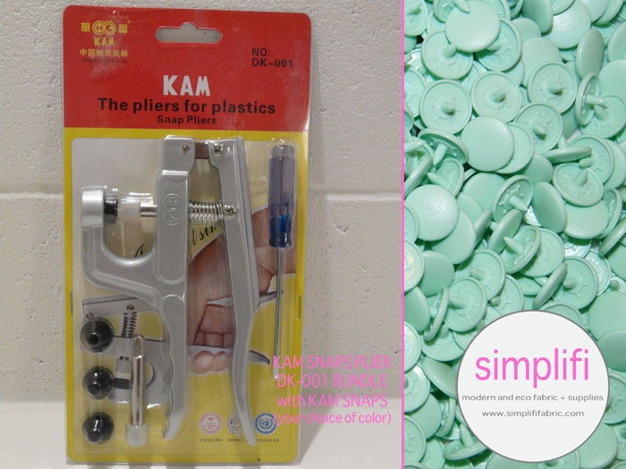 KAM SNAP 500 sets and plier BUNDLE plastic resin snap button plier press dk 001 for cloth diapers plier