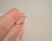 Sterling silver toe ring, Beach wedding ideas, Classic shiny toe ring, Summer trends, Easy to put on skinny 18 gauge toe ring