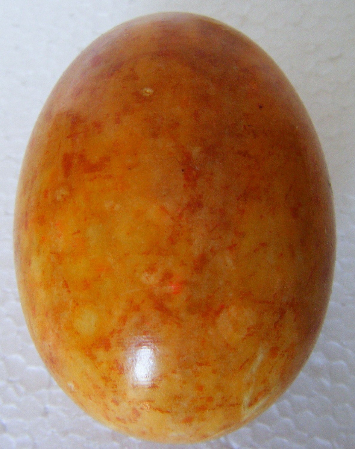 Items similar to Genuine Hand Carved and Polished Alabaster Egg From