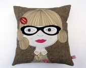 Geek Girl Cushion