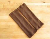 Baby Legs in Soft Chocolate Knit - Newborn (0-6 months)