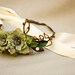 Vine, leaf, and berry Floral Crown, made to order