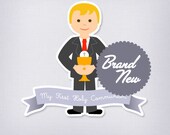 English First Holy Communion Printables - Blonde Little Boy