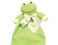 Baby Blanket Custom Embroidered Monogramed Soft Plush Adorable Frog