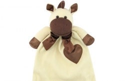Baby Blanket Custom Embroidered Monogramed Soft Plush Adorable Pony