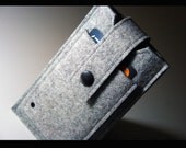 iPhone mini wallet with extra pocket for credit cards