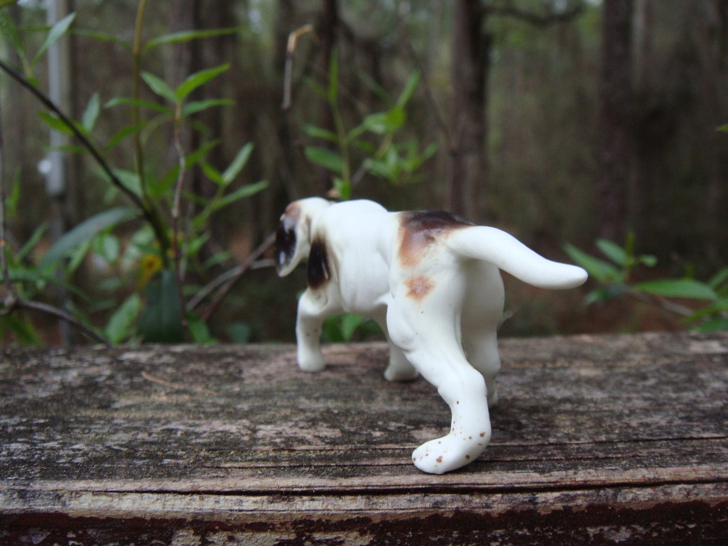 Vintage miniature dog-pointer
