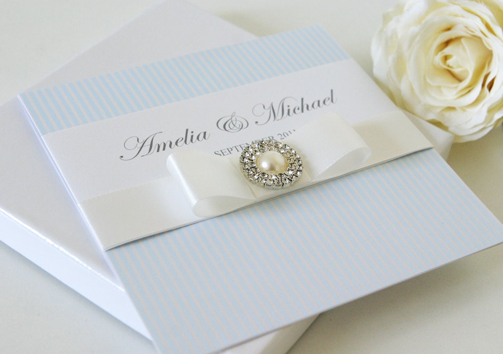 Wedding Invitation The 'Lily'