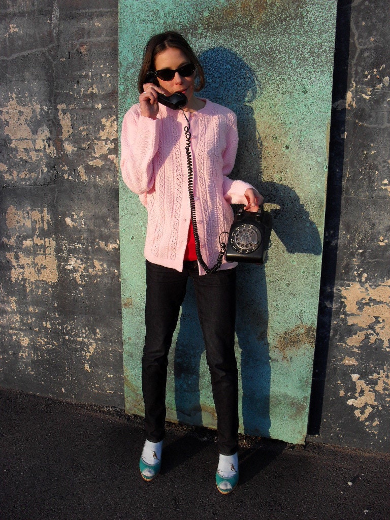 Cotton Candy Pink Cardigan