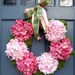Shades of Pink Spring Wreath