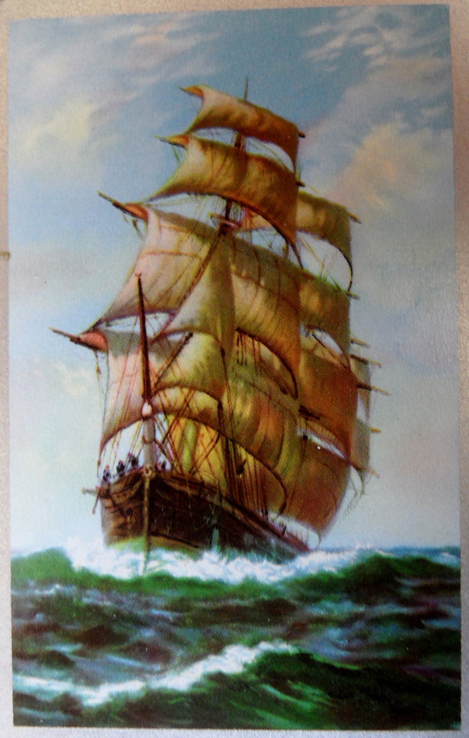 Vintage Ship Playing Cards-  READY TO SHIP