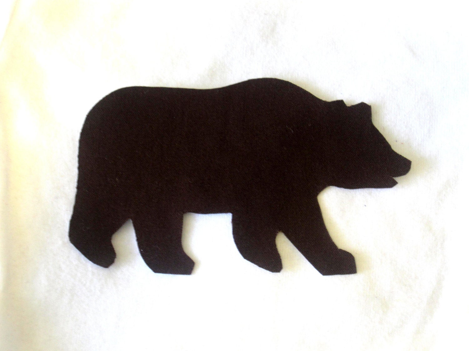 Bear Iron On Applique