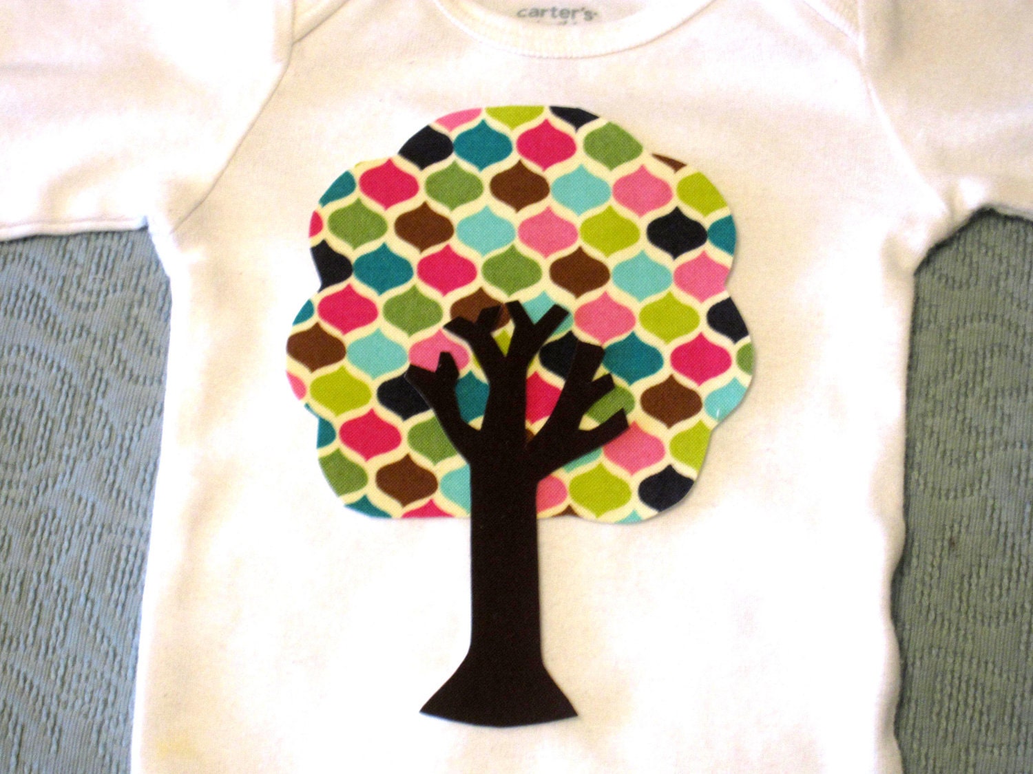 Large Tree Iron On Applique