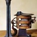 Vintage Iron Cobbler Shoe Forms and Stand, 4 Piece Set