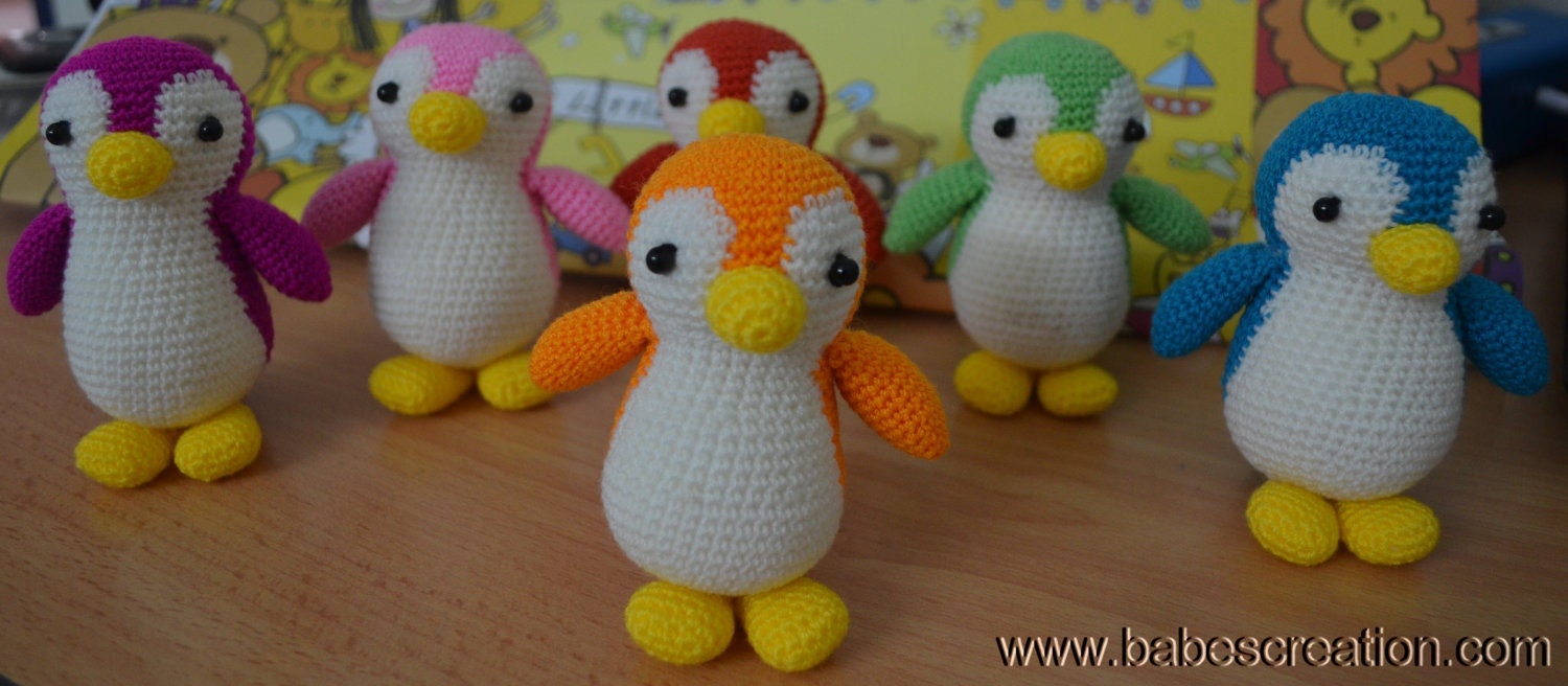 Penguin Amigurumi Pattern