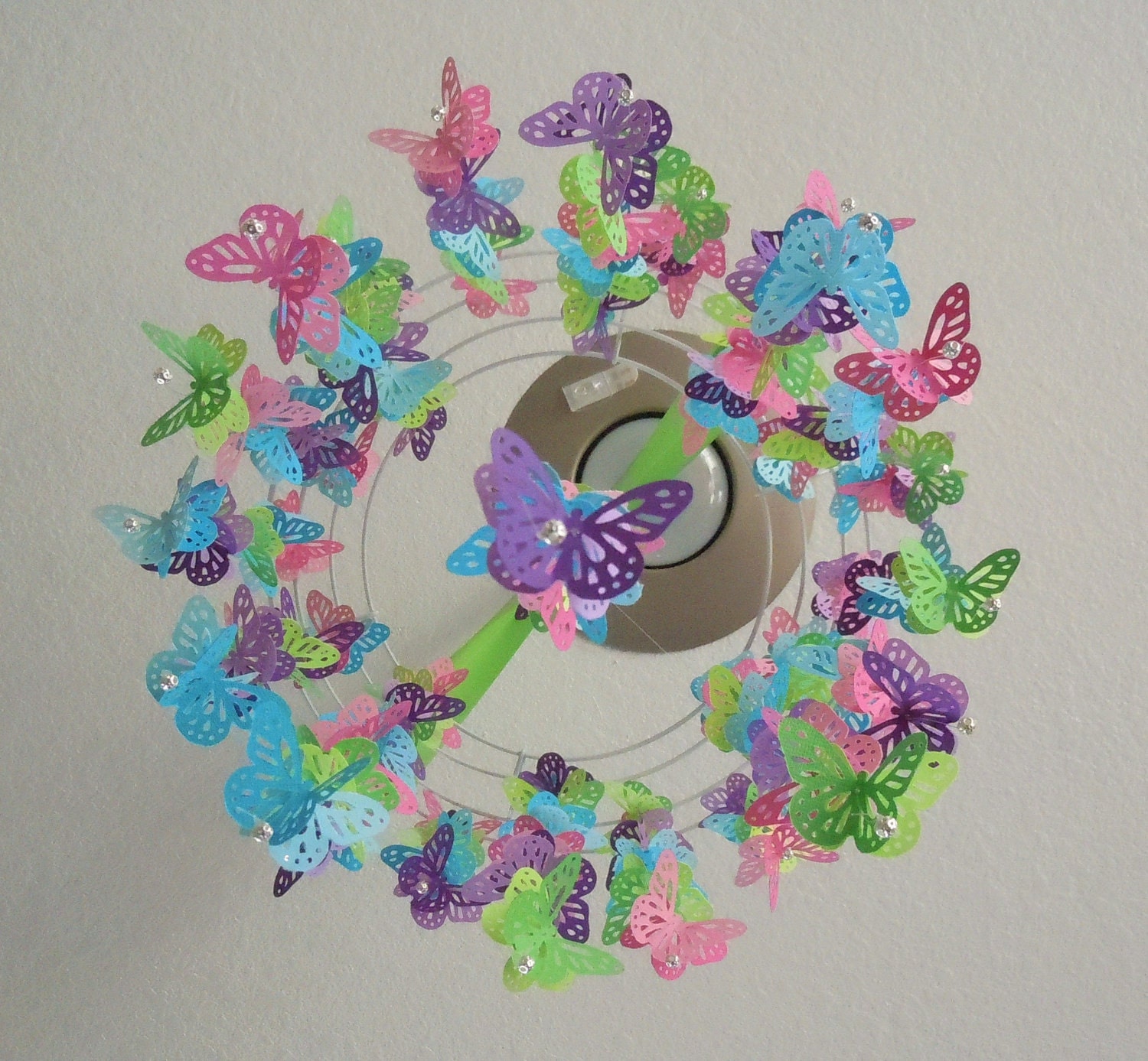 Gumdrops - Monarch Butterfly Chandelier Mobile