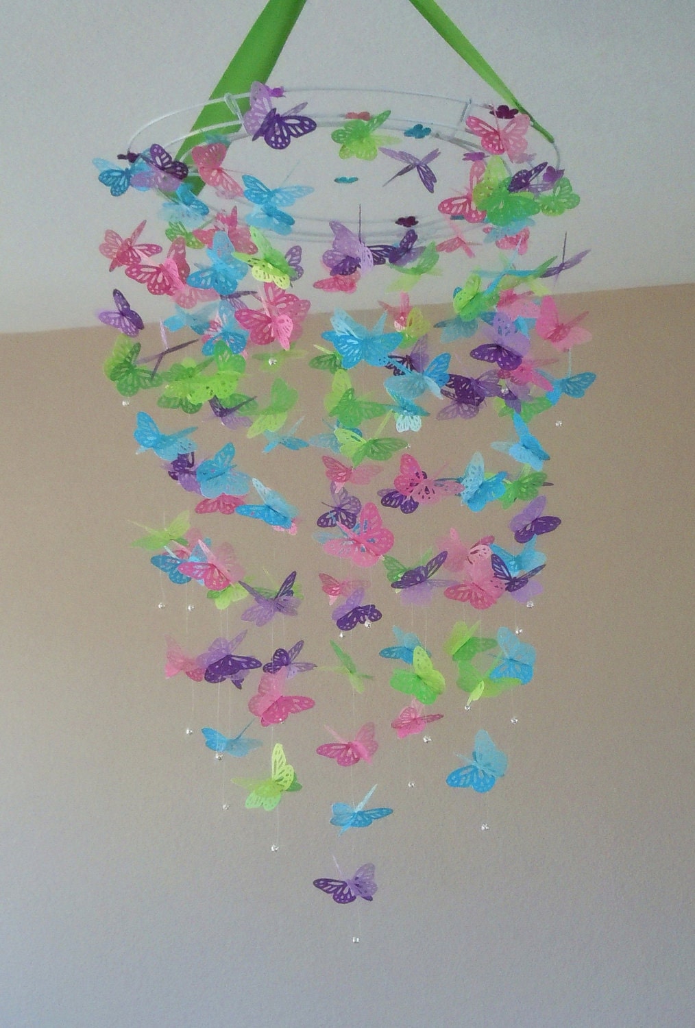 Gumdrops - Monarch Butterfly Chandelier Mobile