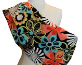 Reversible Pet Sling - Floral Black - Size S/M - PetSlings