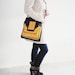 Leather Messenger Bag Cross Body-Classic Handbag Orange Brown Vintage Inspired Bag School bag
