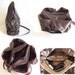 Dark Brown Leather Hobo Bag, Shoulder Bag, Messenger Bag, Everyday Bag, Carry All Bag, Chocolate Brown