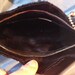 Black Beaded Flapper Clutch: Made in Belgium