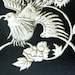 Oriental Bird Pewter Wall Hanging