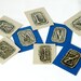 Pewter Repousse Personalise Gift Initial Letter