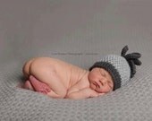 baby boy hat-crochet hat-spiral topper beanie-newborn photo prop-unique gift