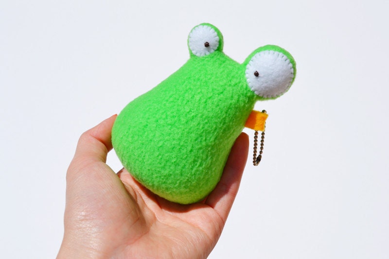 Baby Doodle Froggy Plush Keychain