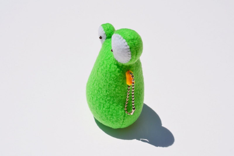 Baby Doodle Froggy Plush Keychain